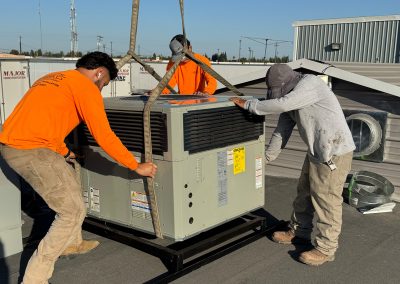 Commercial HVAC Service provider. Arrow Appliance Heating and Air Conditioning in action.